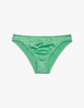 The araks silk gwyneth panty in cypress green