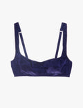 Araks Penelope bralette in Starling on an off-white background