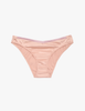 The araks silk quincy panty in bare