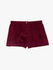 Araks Tia silk pajama short in Garnet