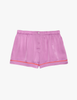 Araks silk tia boxer in mauve purple