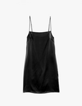 the araks silk tolouse slip in black