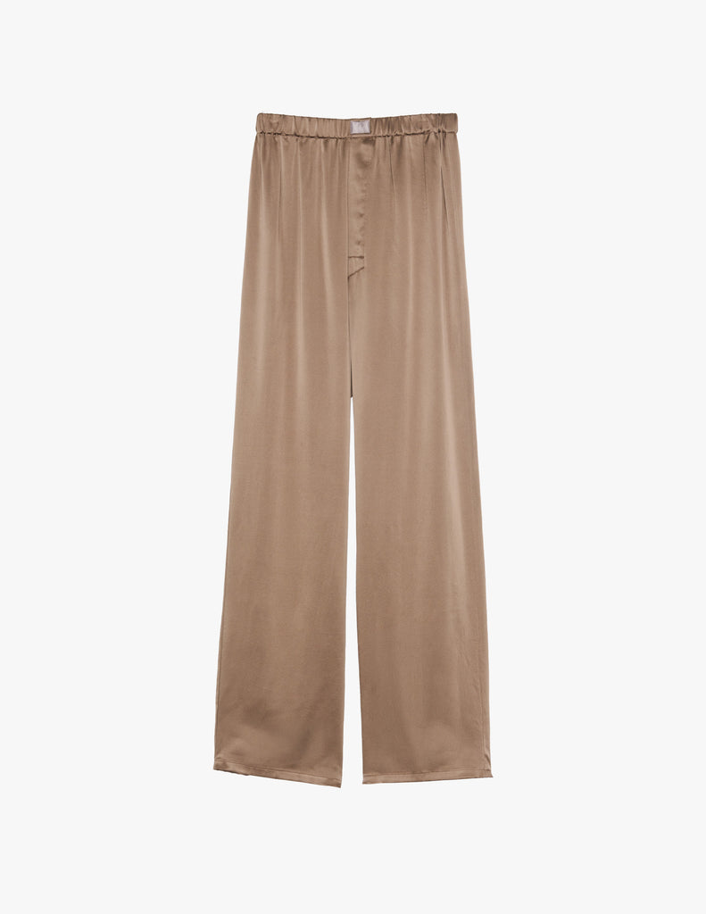 Araks silk pajama bottoms in Terra
