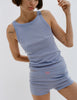 A model wearing Araks Uki tank and Presley short in Rococo