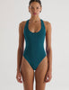 A model in the araks tate one piece in fern