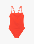 The araks tallulah one piece in papaya orange