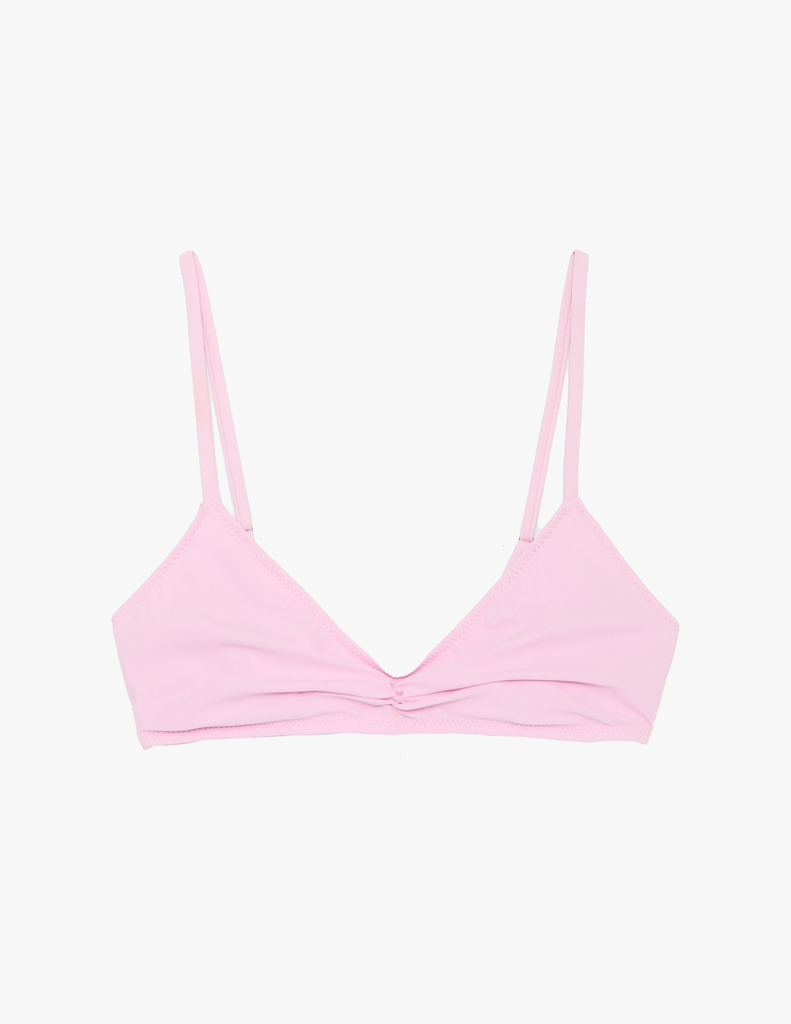 The araks tessa bikini top in ballet pink