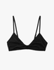 The araks tessa bikini top in black