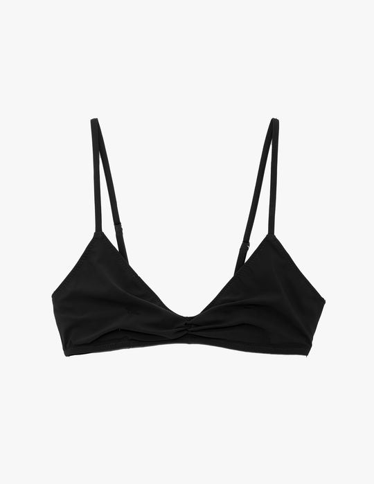 Tessa Bikini Top Black