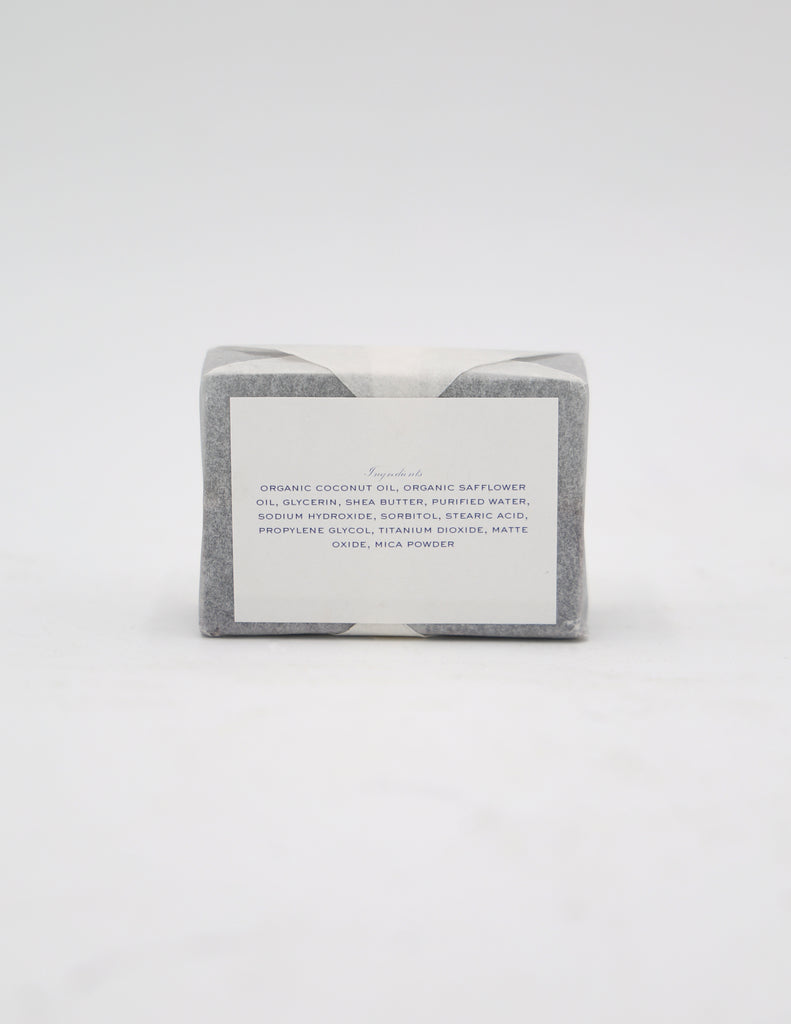back of araks soap wrapped