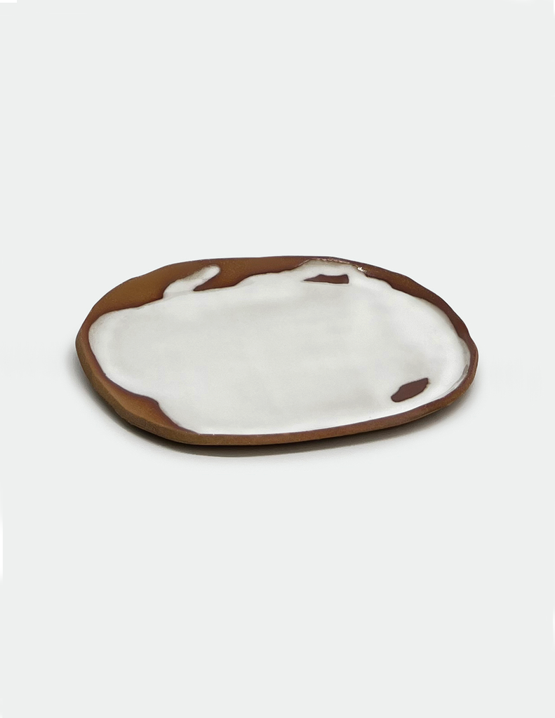 Glaze Pool Plate by Lisa Kaye ~ Milk