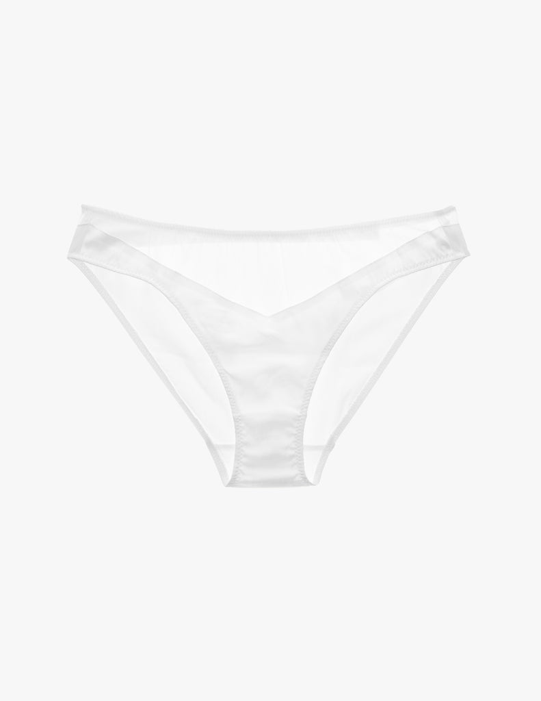 Araks aaron panty in white on a white background
