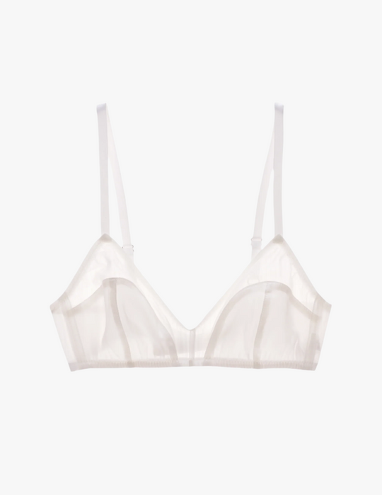 Beatrice Bralette White