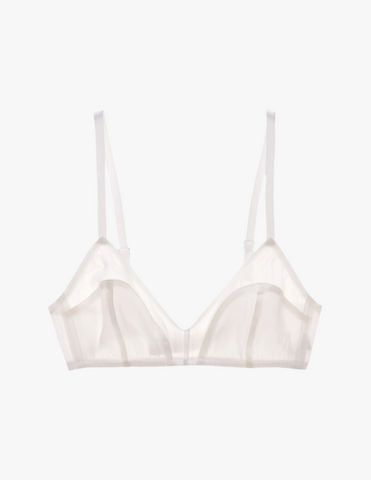Beatrice Bralette White