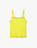 the 100% organic cotton cambra tank in electric yellow