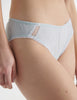 Close up view of the woman wearing cloud blue cotton sonja panty