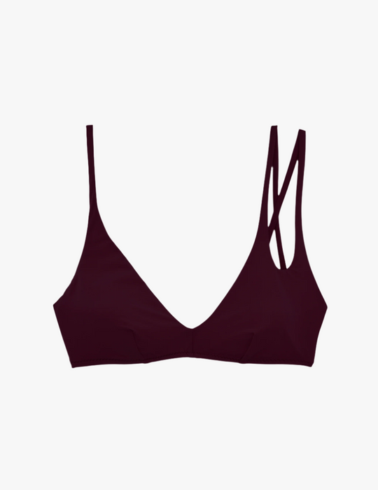 Elias Bikini Top Sangria