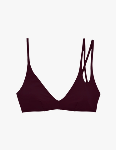 Elias Bikini Top Sangria