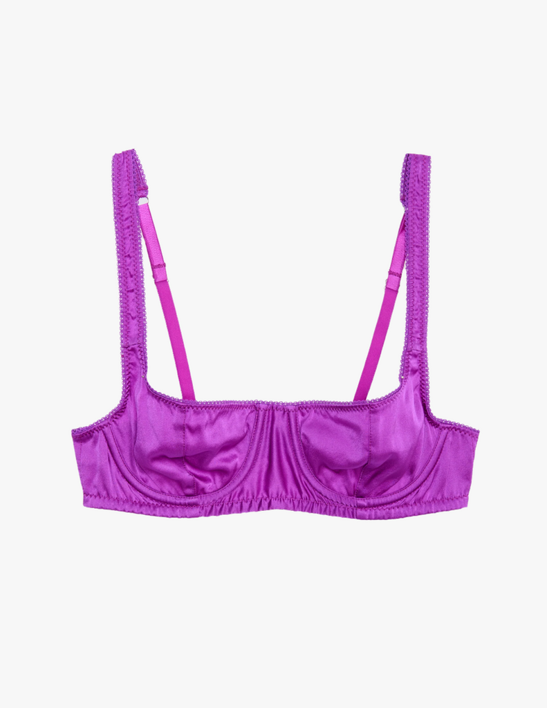 gita underwire bra in orchid purple