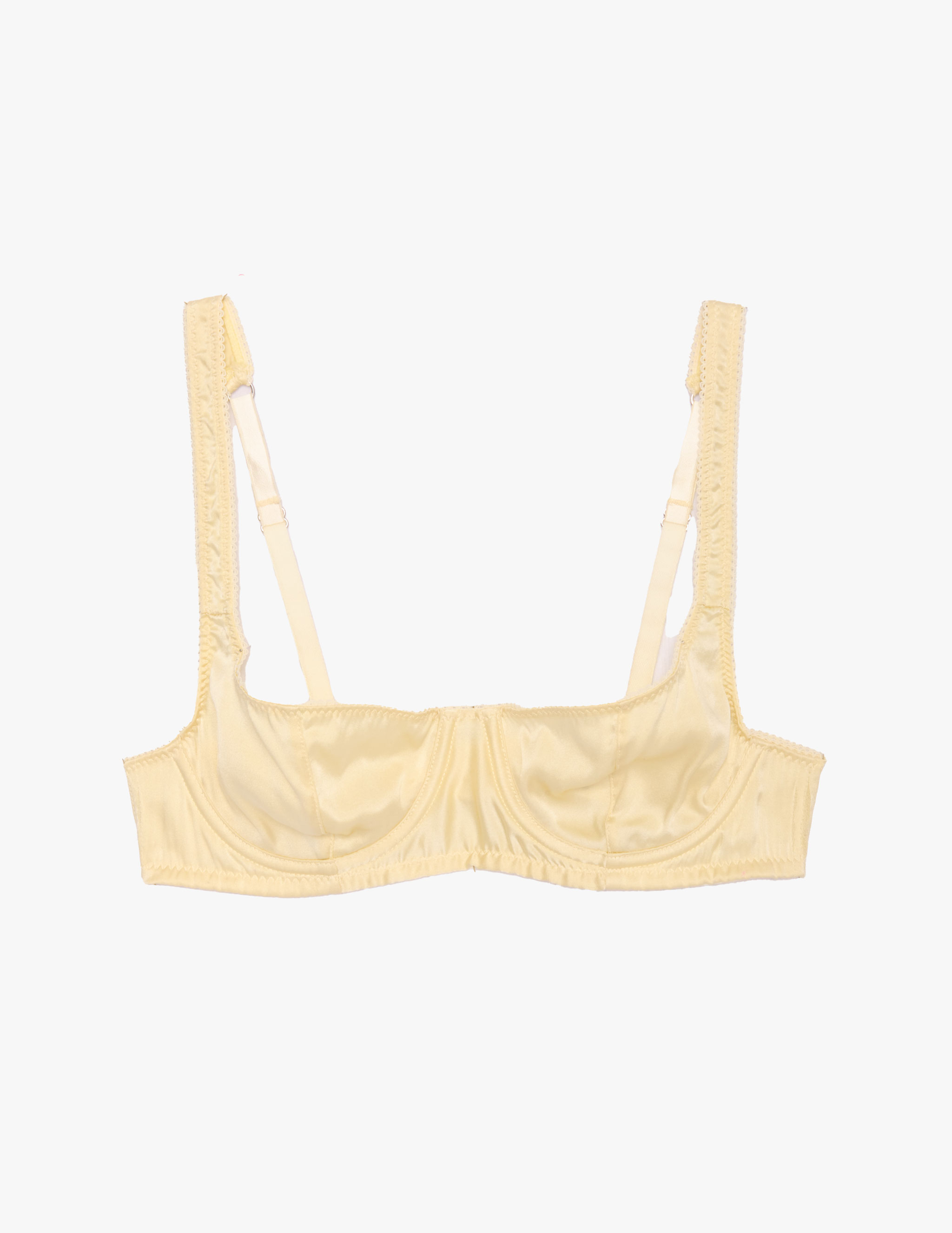 the gita underwire bra in butter yellow
