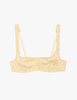 the gita underwire bra in butter yellow