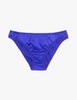 The 100% silk charmeuse gwyneth panty in tanzanite blue
