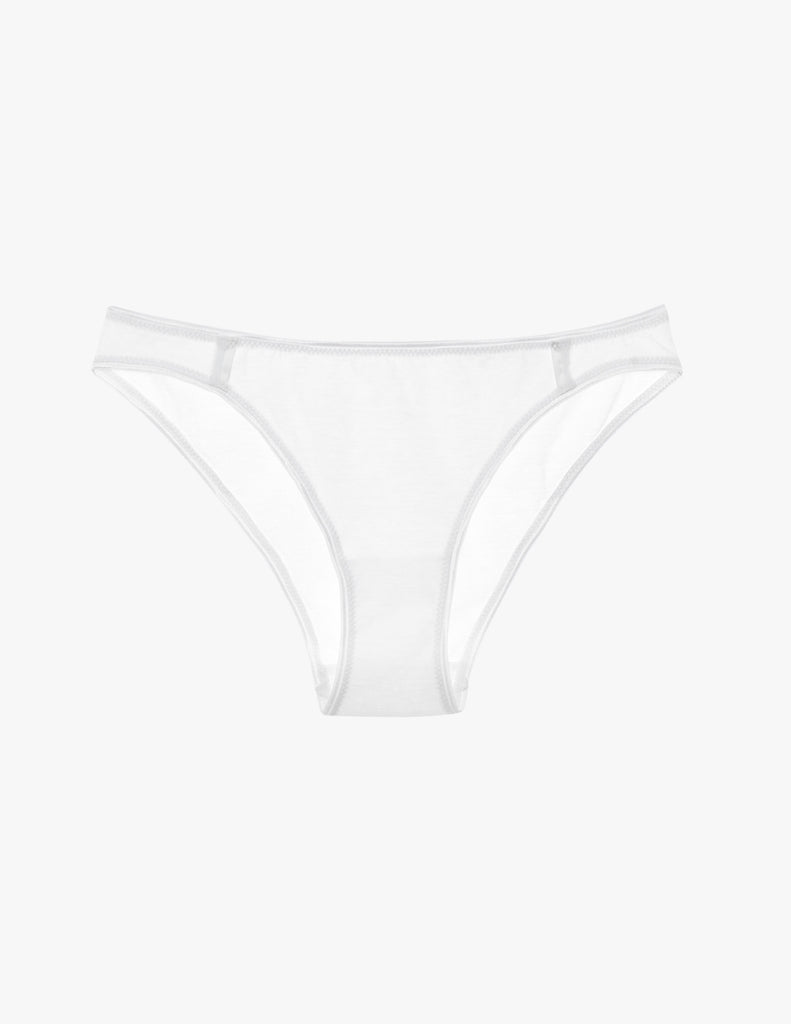 Araks harriet panty in white on a white background