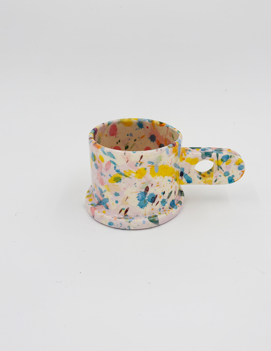 Blue and Green Splatter Mug by Peter Shire