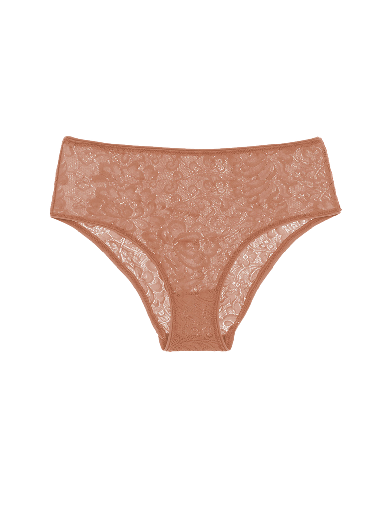 tan lace hipster