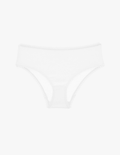 The Josephine Hipster panty in white.