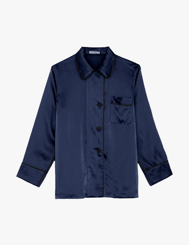 Kate Pajama Top Sea Silk