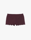 kat shorts in plum