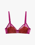 beatrice bralette in berry sangria