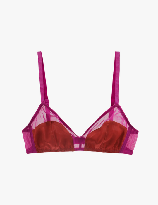 Beatrice Bralette Berry Sangria
