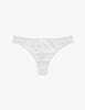 Araks grier thong in white on a white background