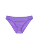 Flat of silk purple panty 