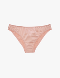 flat of nude silk panty