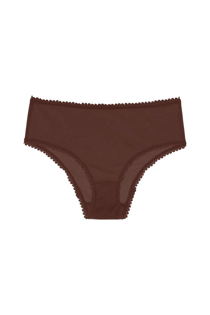 Flat image of brown panty