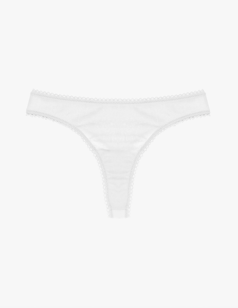 Stella Thong White