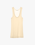 the 100% organic cotton james tank in undyed