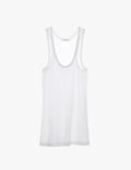 Araks James tank in white on a white background