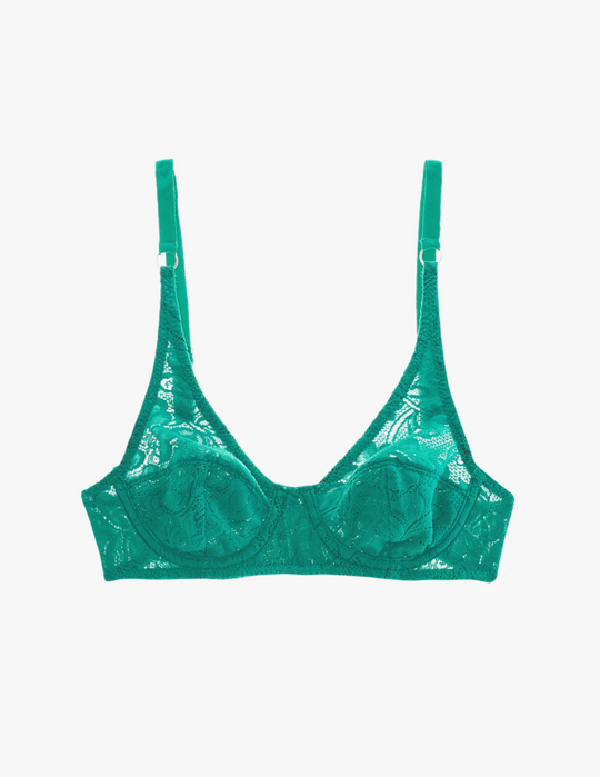 Waverly Underwire Bra Emerald