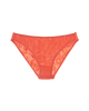 flat of orange lace panty