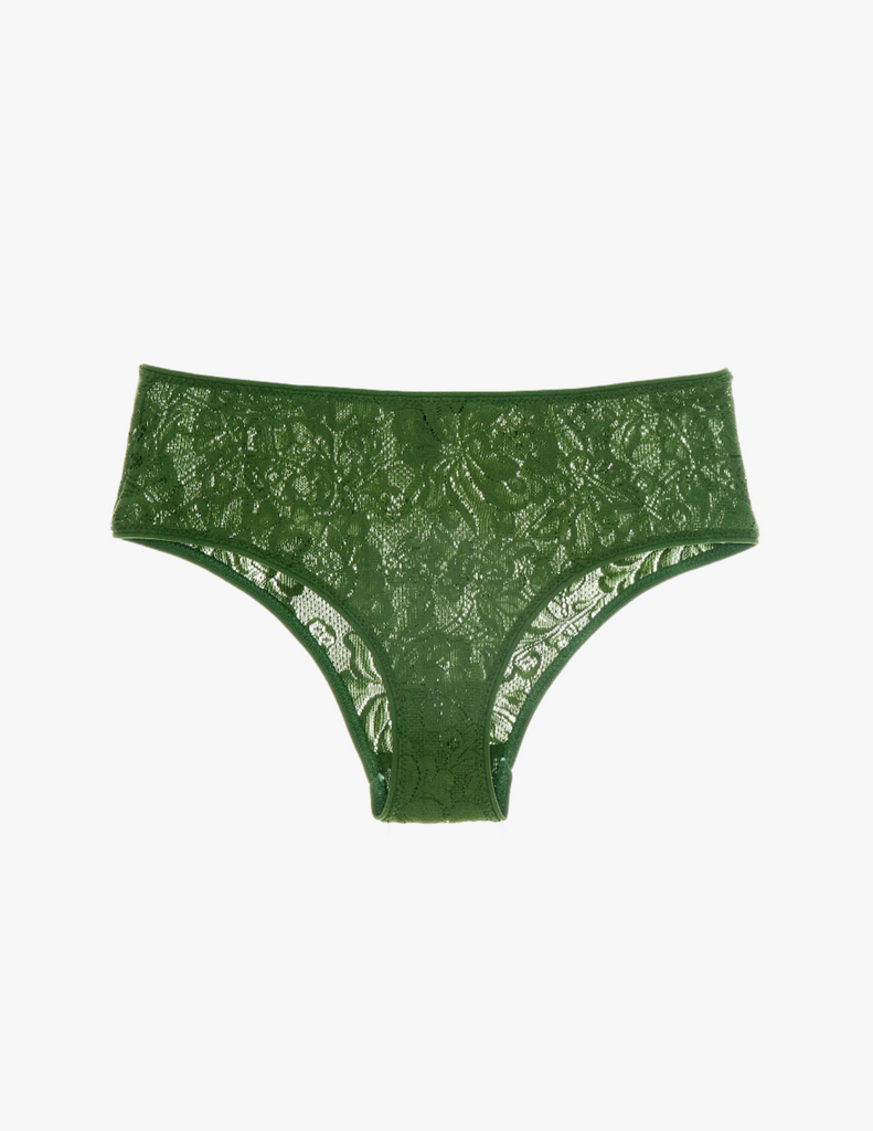  Green lace hipster