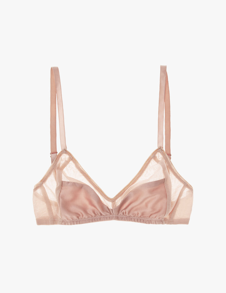 Araks Yanelis bralette in bare on white background