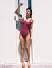 Woman in a Araks swimsuit Natalie in cerise