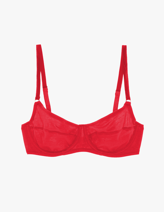 Beau Underwire Bra Scarlet