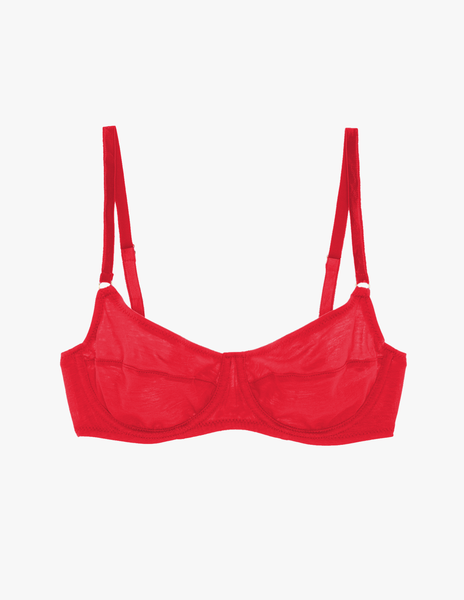 Beau Underwire Bra Scarlet