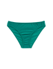 Flat image of green recycled organic cotton panty
