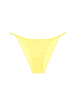 Bisoux Panty in bright pollen yellow.